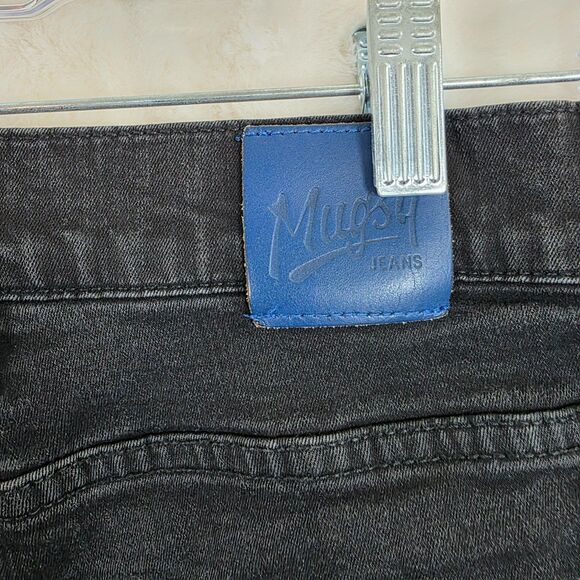 Mugsy Squid Inks Jeans Black Casual Size 35x30 - Picture 6 of 14
